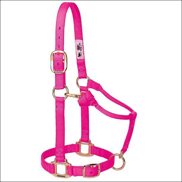 Weave Nylon Halter 3/4" Adjustable Chin