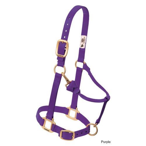 Weave Nylon Halter 3/4" Adjustable Chin Mini
