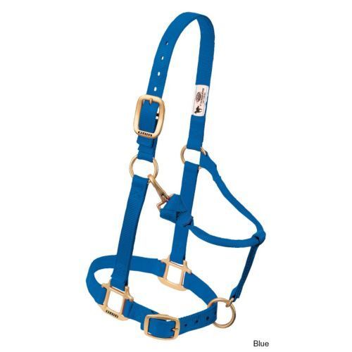 Weave Nylon Halter 3/4" Adjustable Chin Mini